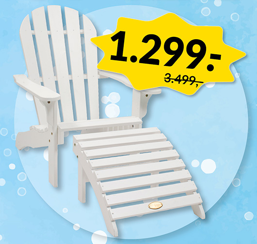 ADIRONDACK HAVESTOL - JANUARUDSALG